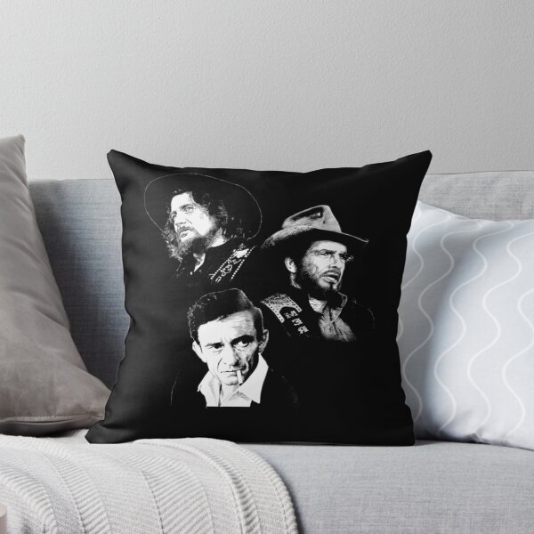 Item preview, Outlaw Country Legends Johnny Cash Waylon Jennings Merle Haggard designed and sold by Spaw-Ner.