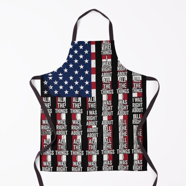 Item preview, All The Things I Was Right About USA American Flag Patriotic Classic T-Shirt designed and sold by pawsome purrfect.