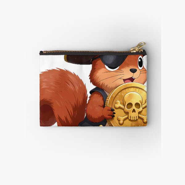 Item preview, Squirrel Pirate Gold Coin designed and sold by pumsquare.