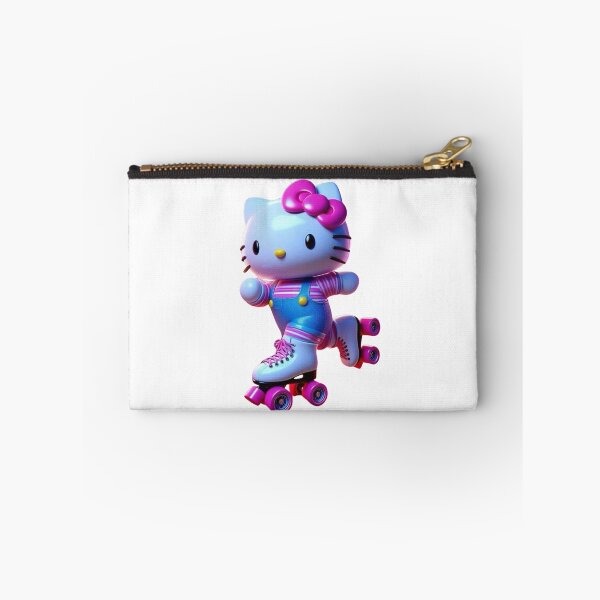Item preview, Hello Kitty 3D Roller Skating Kawaii Retro Aesthetic PNG designed and sold by rfd2.