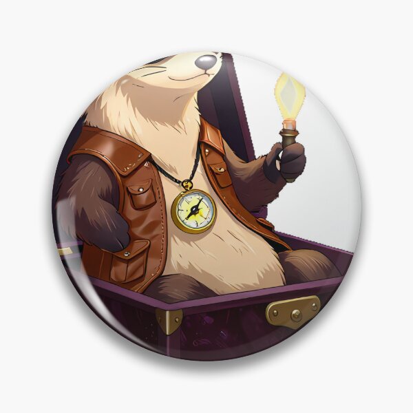 Item preview, Vampire Ferret Crypt Explorer designed and sold by IllumeInk.