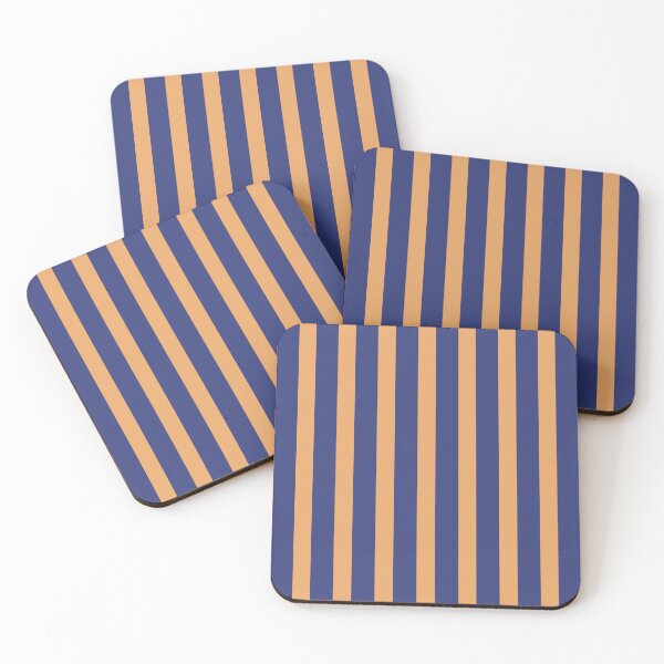 Item preview, Navy and Yellow Stripes designed and sold by The Innocent Ghost Project.