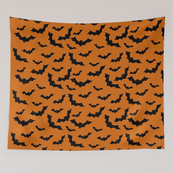 Item preview, Halloween Flying Bats Design designed and sold by bestggraphico.