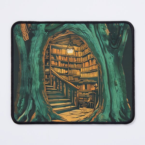Item preview, The Whispering Library Tree designed and sold by ONYX Pixee.