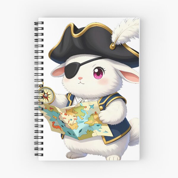 Item preview, Rabbit Pirate Map and Compass designed and sold by pumsquare.
