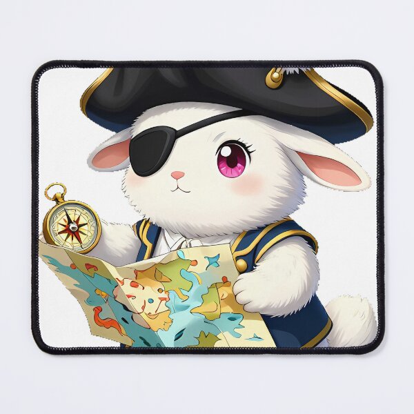 Item preview, Rabbit Pirate Map and Compass designed and sold by pumsquare.