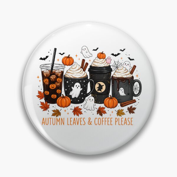 Item preview, Autumn Leaves And Coffee Please designed and sold by Rucrative5698.