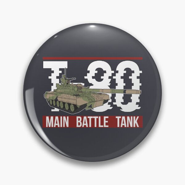 Item preview, T-80 Main Battle Tank Camouflage 3/4 View designed and sold by FAawRay.
