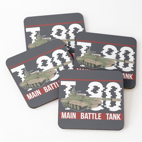 Item preview, T-80 Main Battle Tank Camouflage 3/4 View designed and sold by FAawRay.