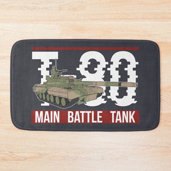 Item preview, T-80 Main Battle Tank Camouflage 3/4 View designed and sold by FAawRay.