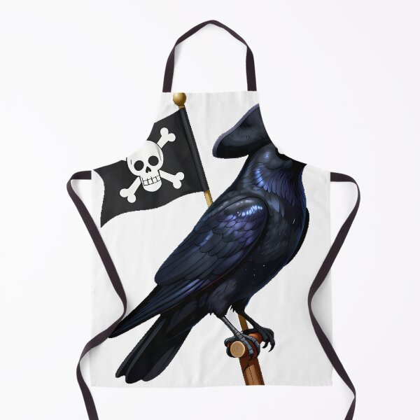 Item preview, Crow Pirate Flag Bearer designed and sold by pumsquare.