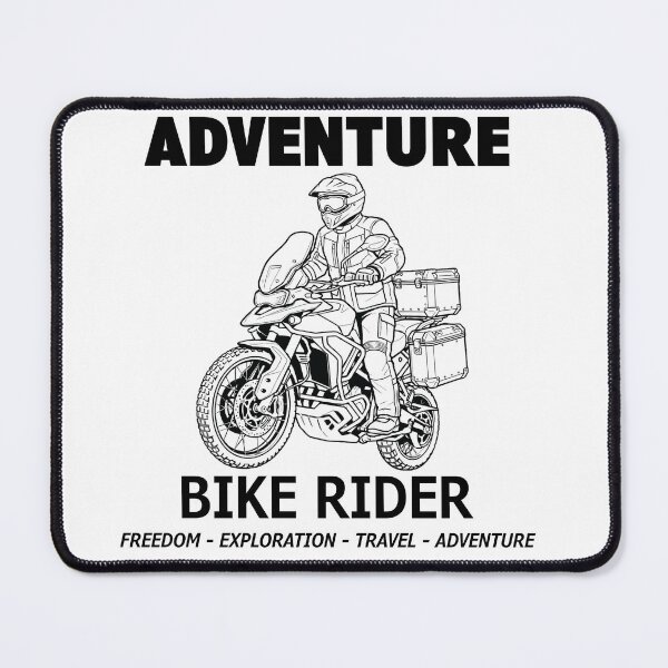 Item preview, Adventure Bike Rider - Freedom - Exploration - Travel - Adventure designed and sold by Wild Studio Designs.