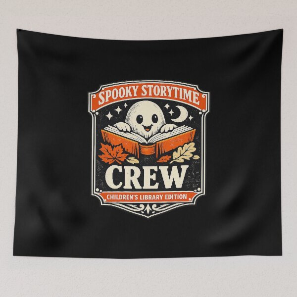 Item preview, Spooky Storytime Crew Children's Librarian Halloween designed and sold by HeeShirt.