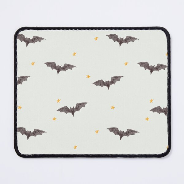 Item preview, Aesthetic Watercolor Bats and Stars Sage Green Pattern designed and sold by svitlaarty.