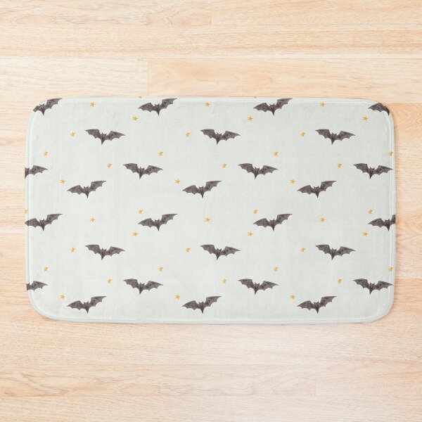 Item preview, Aesthetic Watercolor Bats and Stars Sage Green Pattern designed and sold by svitlaarty.