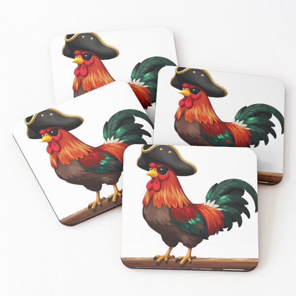 Item preview, Rooster Pirate Lookout designed and sold by pumsquare.