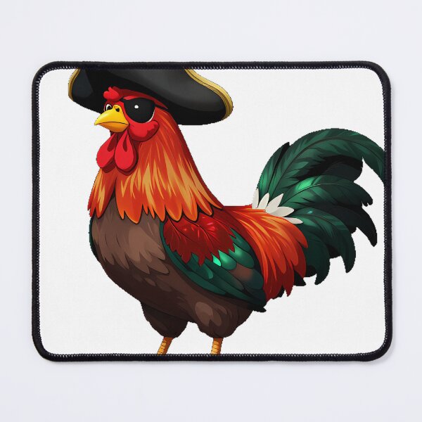 Item preview, Rooster Pirate Lookout designed and sold by pumsquare.