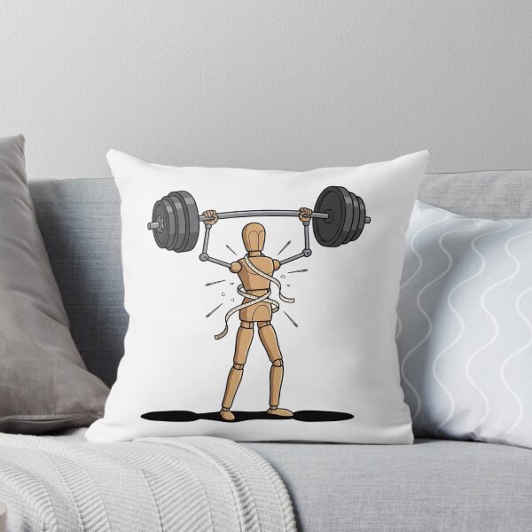 Item preview, Strong Mannequin Lifting Barbell with Measuring Progress designed and sold by Rare By Hero.