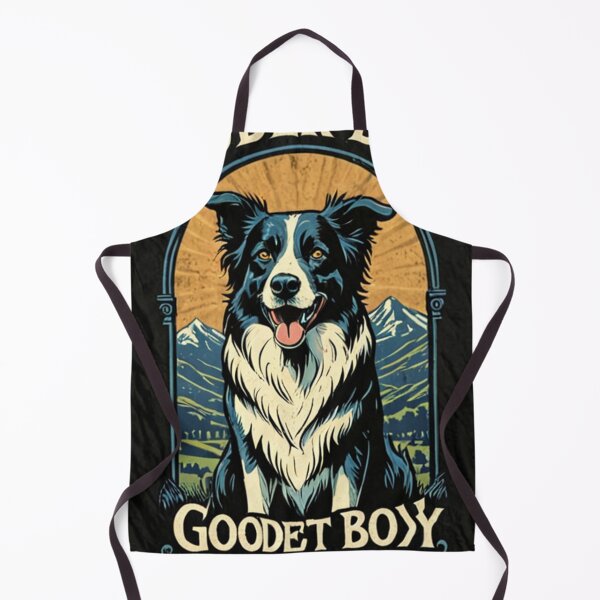 Item preview, Animals - Herding Dog Portrait, Stylized Vintage Illustration designed and sold by World-Pets.