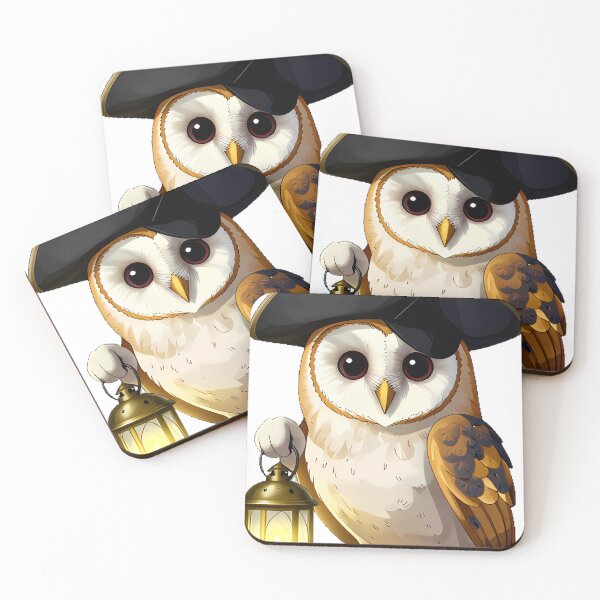 Item preview, Owl Pirate Night Watch designed and sold by pumsquare.