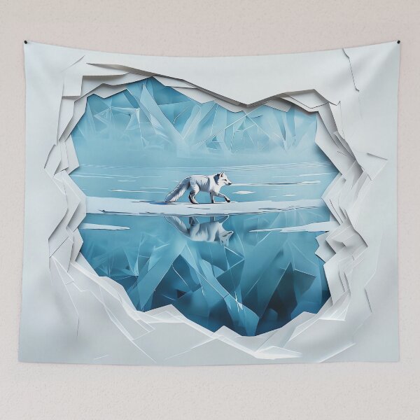 Item preview, Mirror on the Tundra designed and sold by ONYX Pixee.