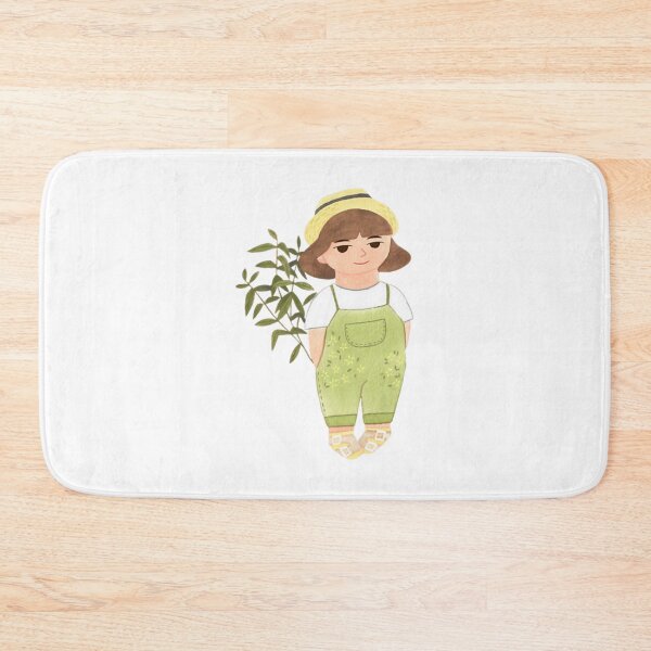 Item preview, A Woman With Grass Cute Countryside Farmer Girl Character designed and sold by EvantheSolace.