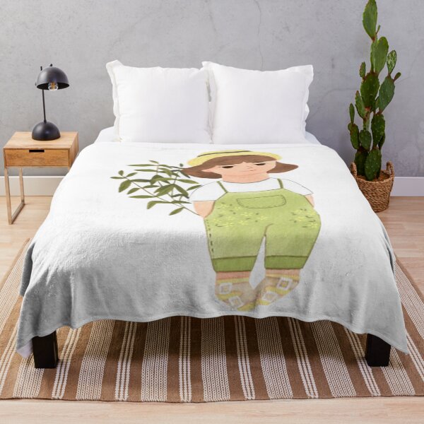 Item preview, A Woman With Grass Cute Countryside Farmer Girl Character designed and sold by EvantheSolace.
