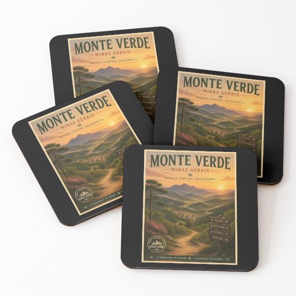 Item preview, Vintage Monte Verde Poster designed and sold by GoodOldVintage.