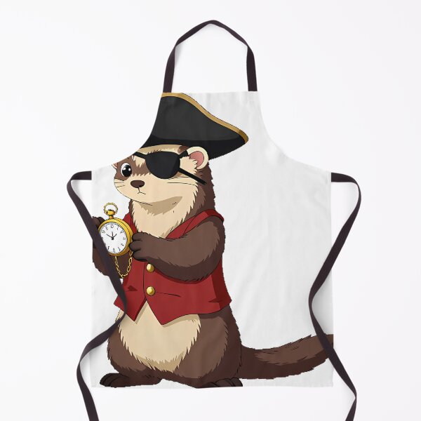 Item preview, Ferret Pirate Scurrying designed and sold by pumsquare.