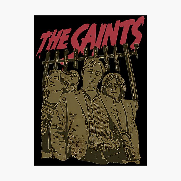Item preview, the Saints punk band T shirt designed and sold by ExpressPalette.