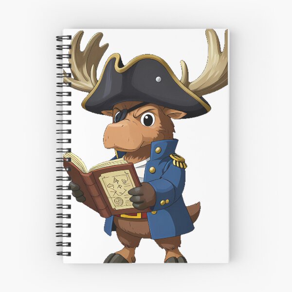 Item preview, Moose Pirate Quartermaster designed and sold by pumsquare.