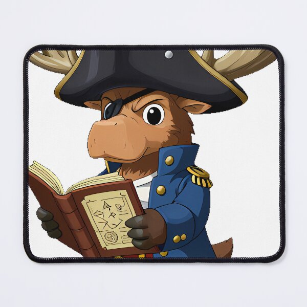 Item preview, Moose Pirate Quartermaster designed and sold by pumsquare.