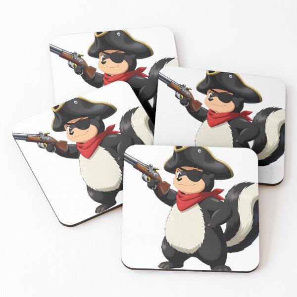 Item preview, Skunk Pirate Gunner designed and sold by pumsquare.