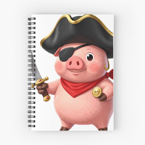 Item preview, Pig Pirate Swashbuckler designed and sold by pumsquare.