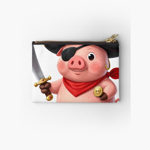 Item preview, Pig Pirate Swashbuckler designed and sold by pumsquare.