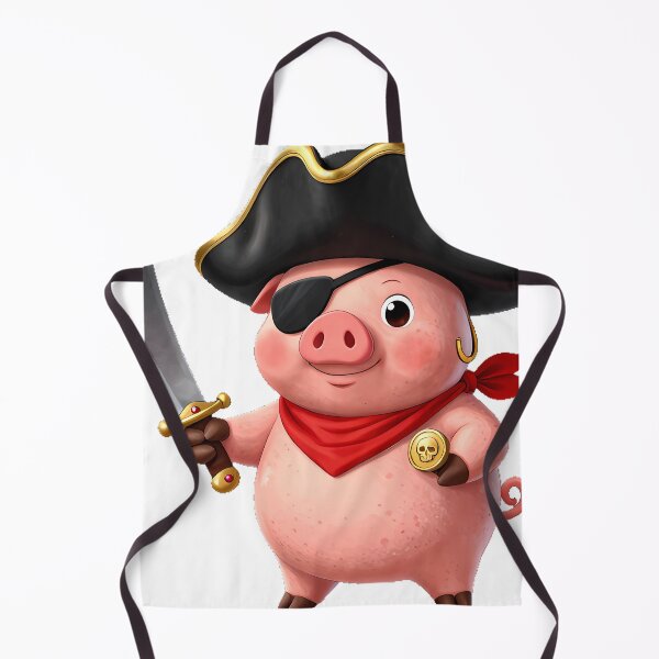 Item preview, Pig Pirate Swashbuckler designed and sold by pumsquare.