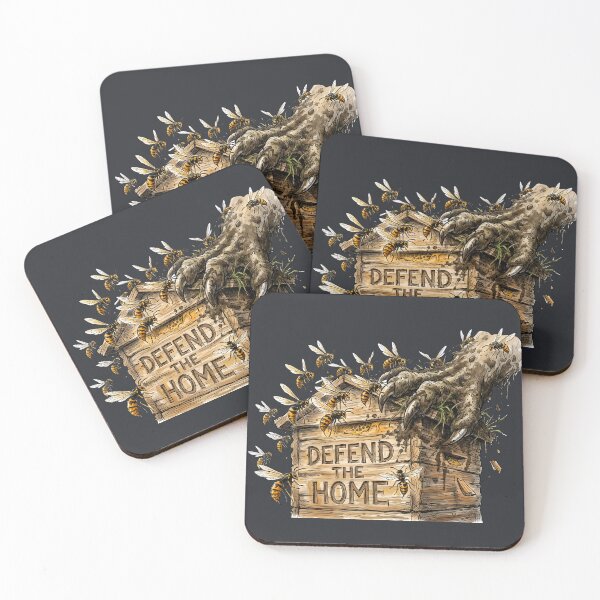 Item preview, Defend The Home - Beehive Swarm Resistance Art designed and sold by SoulPT.