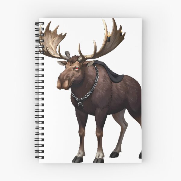 Item preview, Vampire Moose Night Rider designed and sold by IllumeInk.
