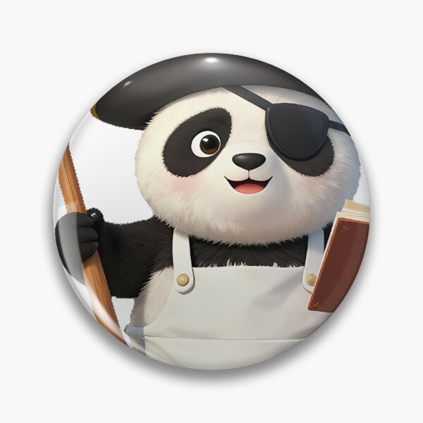 Item preview, Panda Pirate Cook designed and sold by pumsquare.
