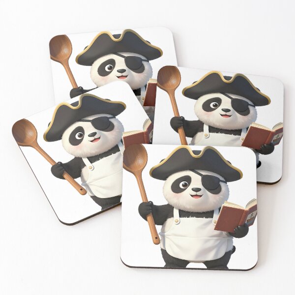 Item preview, Panda Pirate Cook designed and sold by pumsquare.