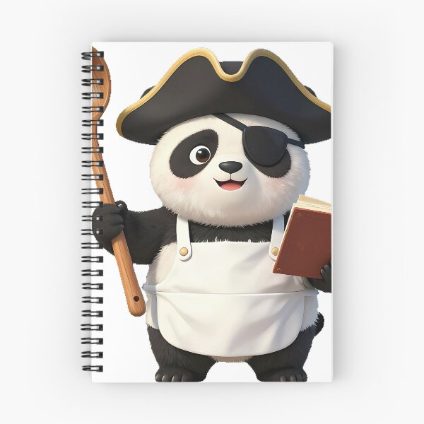 Item preview, Panda Pirate Cook designed and sold by pumsquare.