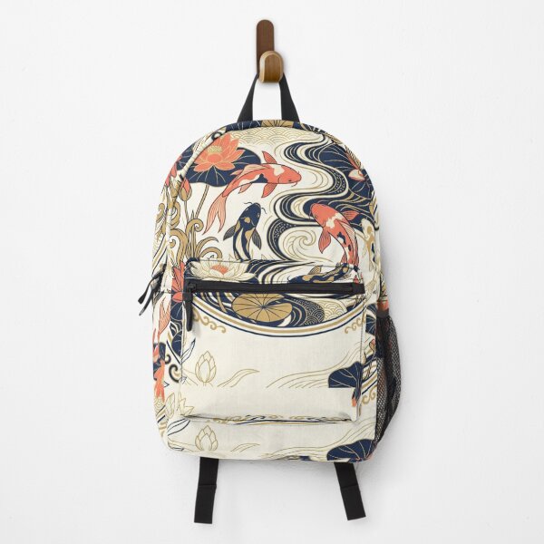 Item preview, Elegant Koi Garden Circle | Japanese Inspired Vector Illustration designed and sold by Fandom Universe.