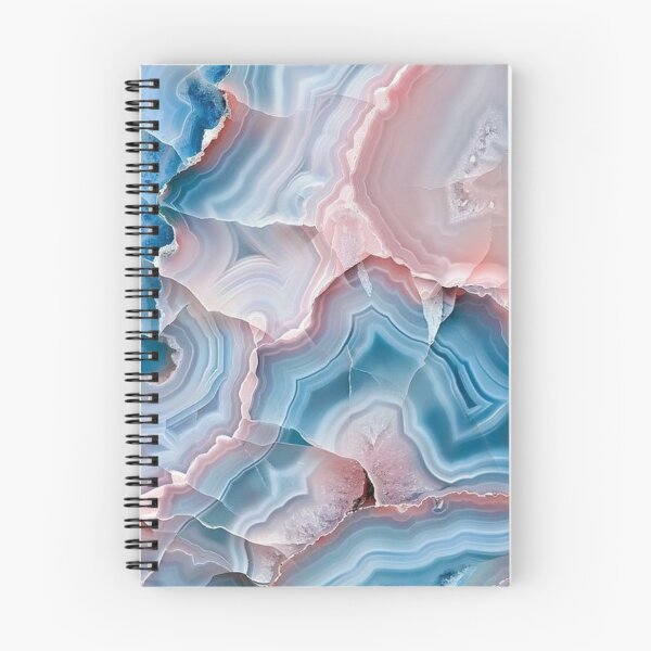 Item preview, Pink and Blue Agate Slice Marble Geode Texture designed and sold by LYAN-STORE.