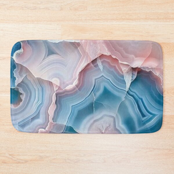 Item preview, Pink and Blue Agate Slice Marble Geode Texture designed and sold by LYAN-STORE.