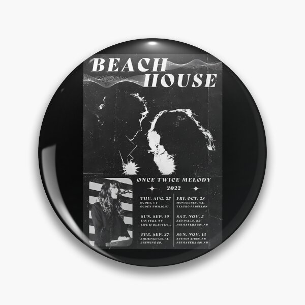 Item preview, Beach House Once Twice Melody 2022 Tour designed and sold by khampol.