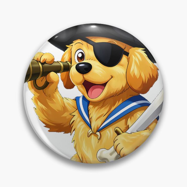 Item preview, Dog Pirate First Mate designed and sold by pumsquare.