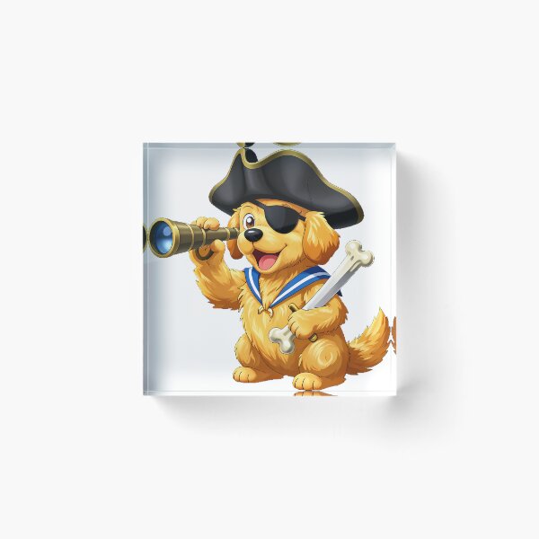 Item preview, Dog Pirate First Mate designed and sold by pumsquare.