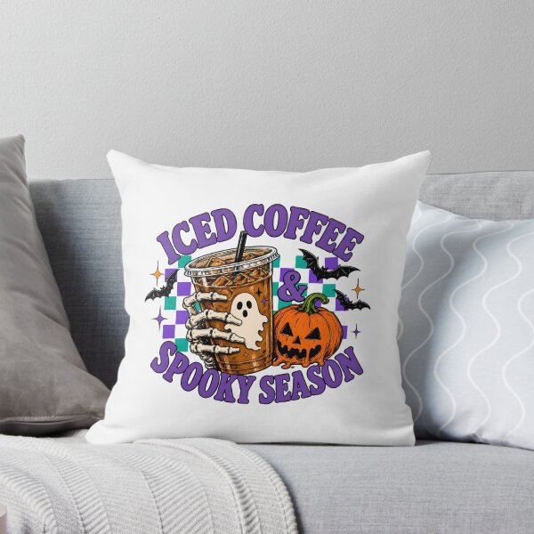 Item preview, Iced Coffee And Spooky Season designed and sold by cabanalunaire.