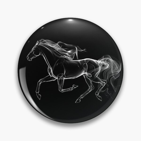 Item preview, Luminous Galloping Horse Neon Equine Motion Art designed and sold by inkoutninja.