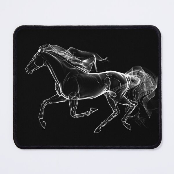 Item preview, Luminous Galloping Horse Neon Equine Motion Art designed and sold by inkoutninja.
